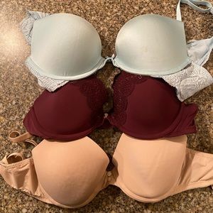 Three Aerie 34 B bras